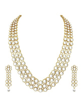 Celebrity Influence Anushka Sharma's Silver Kundan Necklace Set