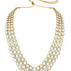 Celebrity Inspired Anushka Kundan Set - White