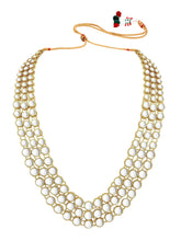 Celebrity Influence Anushka Sharma's Silver Kundan Necklace Set