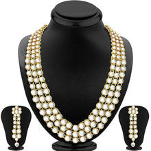 Celebrity Influence Anushka Sharma's Silver Kundan Necklace Set