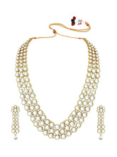 Celebrity Inspired Anushka Kundan Set - White