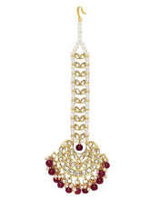 Royal Kundan Stud Maang Tikka Sparkle