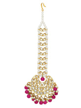 Royal Kundan Stud Maang Tikka Sparkle
