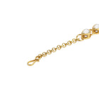 Peora Floral Charm Maang Tikka - Gold