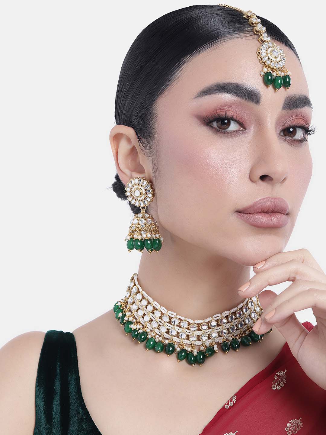 Evergreen Elegance Necklace Set