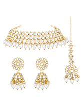 Exquisite Kundan Pearl Choker Set