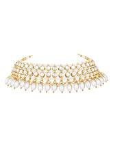 Exquisite Kundan Pearl Choker Set