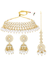 Exquisite Kundan Pearl Choker Set