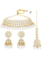 Evergreen Elegance Necklace Set - White