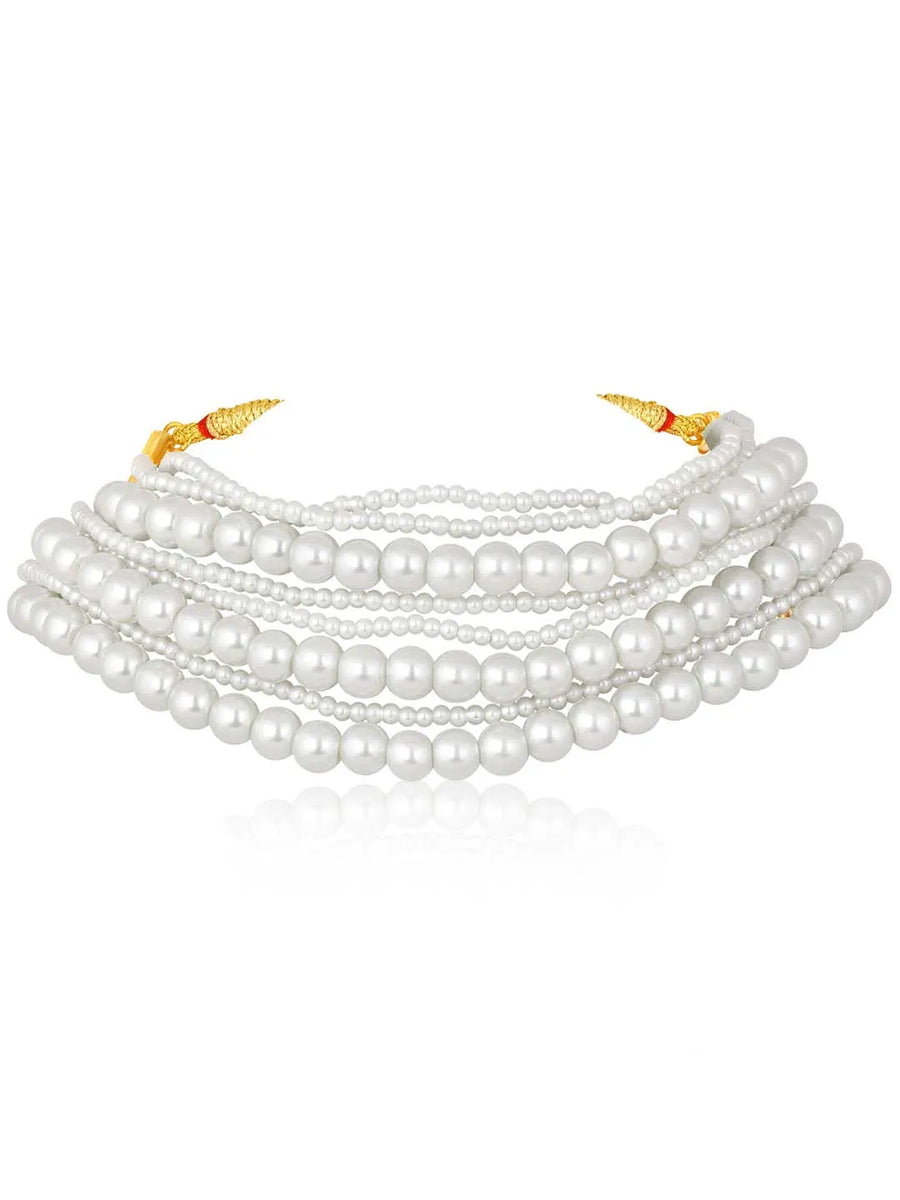 Pearl Choker Set | Peora Jewellery – Timeless Bridal & Formal Elegance