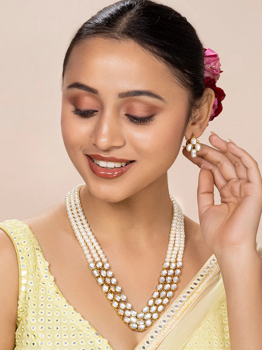 Long Necklace Set – Traditional & Elegant Jewellery | Peora