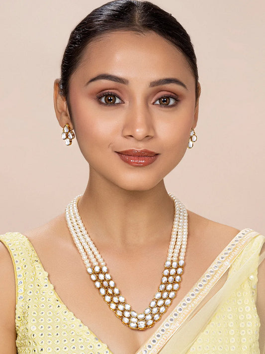 Long Necklace Set – Traditional & Elegant Jewellery | Peora
