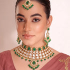 Gold Plated Heirloom Kundan Choker Set