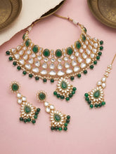 Gold Plated Heirloom Kundan Choker Set