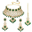 Gold Plated Heirloom Kundan Choker Set
