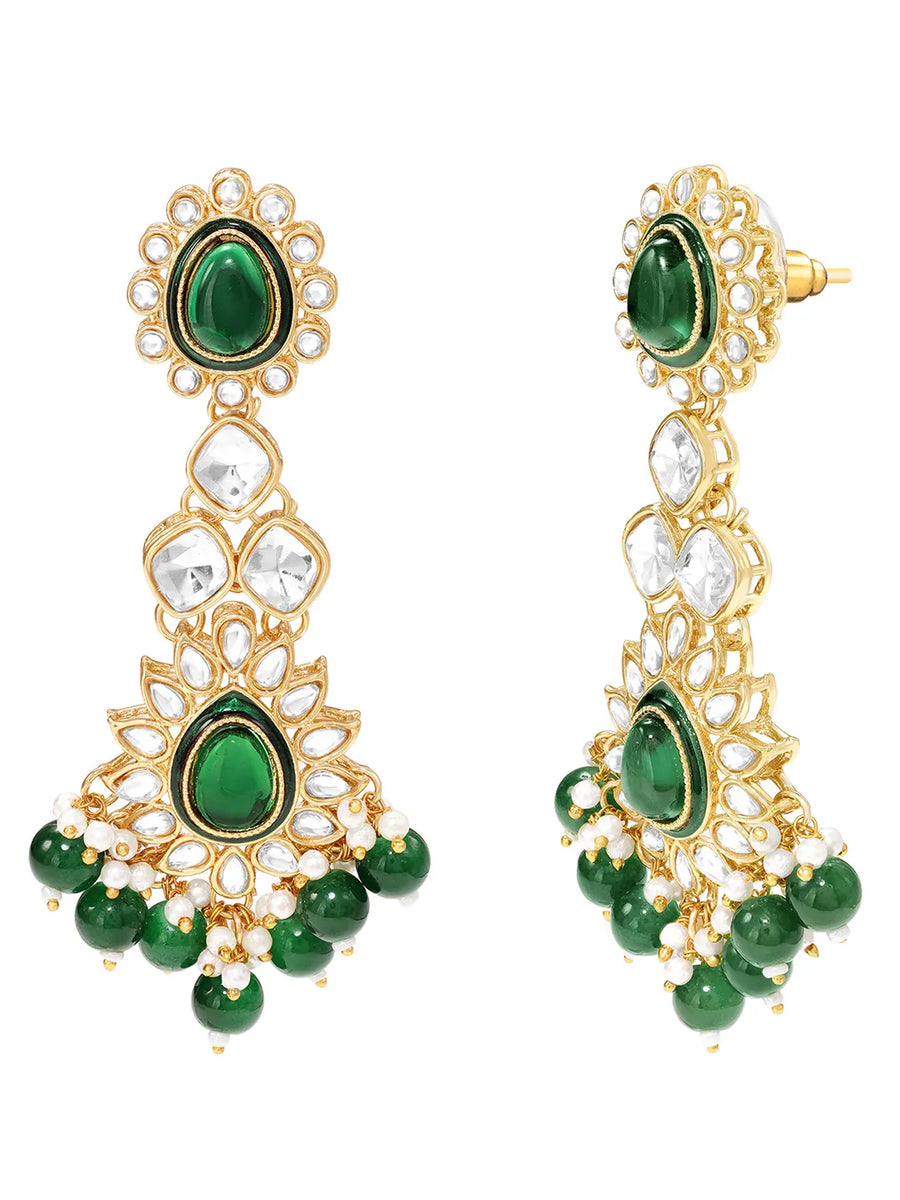 Gold Plated Heirloom Kundan Choker Set