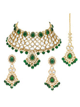 Gold Plated Heirloom Kundan Choker Set