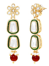 Gold Plated Royal Crest Kundan Necklace Set