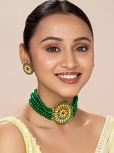 Stones Choker Set – Sparkling Ethnic Jewellery | Peora
