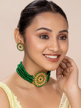 Stones Choker Set – Sparkling Ethnic Jewellery | Peora