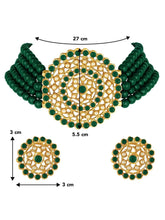 Stones Choker Set – Sparkling Ethnic Jewellery | Peora