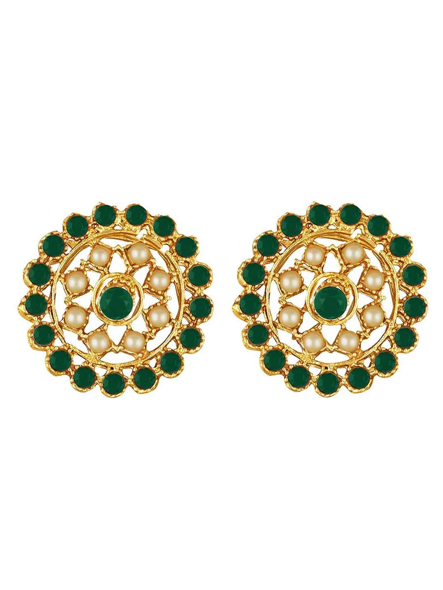 Stones Choker Set – Sparkling Ethnic Jewellery | Peora