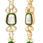 Gold Plated Crown Jewel Kundan Necklace Set