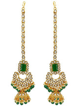 Ethereal Greens Kundan Faux Pearl Choker Set