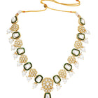 Gold Plated Ceremonial Kundan Necklace Set