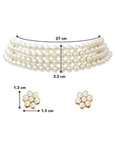 Lush Adornments Pearl Choker Set