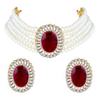 Pearl Choker Set – Sophisticated Fashion Jewellery by Peora

