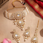 Gold Plated Heritage Kundan Choker Set