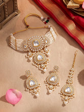 Gold Plated Heritage Kundan Choker Set