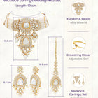 Gold Plated Heritage Kundan Choker Set