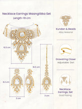 Gold Plated Heritage Kundan Choker Set