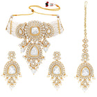 Gold Plated Heritage Kundan Choker Set