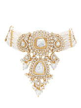 Gold Plated Heritage Kundan Choker Set