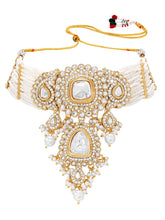 Gold Plated Heritage Kundan Choker Set
