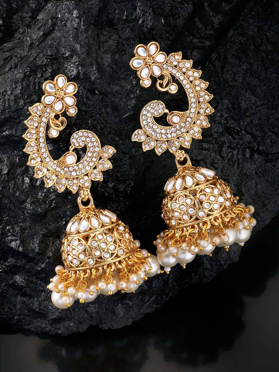 Jhumki Earrings – Traditional & Elegant Designs for Women | Peora