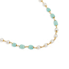 Sculpted Elegance Gemmed Necklace Chain