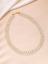 Beaded Link Chain Layered Necklace