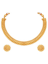 Minimal Magic Gold Plated Choker Necklace Set