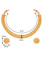 Minimal Magic Gold Plated Choker Necklace Set