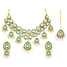 Pearled Petals Kundan Wedding Set