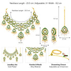 Pearled Petals Kundan Wedding Set