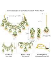Pearled Petals Kundan Wedding Set