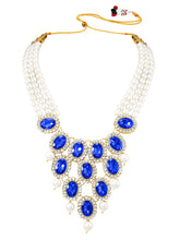 Layered Pearl Necklace Ensemble