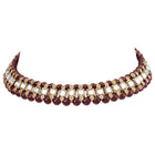 Floral Filigree Kundan Necklace Set