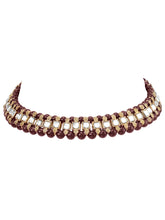 Floral Filigree Kundan Necklace Set