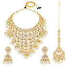 Royal Kundan Embellished Necklace Set